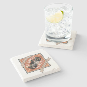 Society of Squirrel Lovers - funny squirrel Stone Coaster