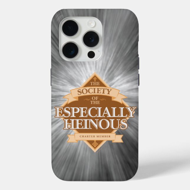 Society of The Especially Heinous Case-Mate iPhone Case (Back)