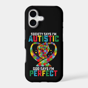 Society Says I'm Autistic God Says I'm Perfect