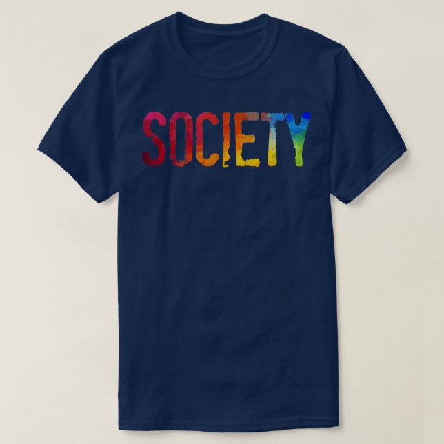 Society T-Shirt (Design Front)