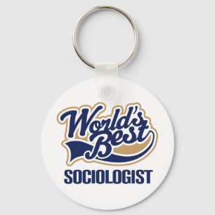 Sociologist Gift Keychain