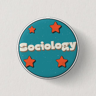 Sociology 1 Inch Round Button