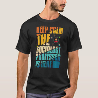 Sociology Professor Major Education Quotes Teacher T-Shirt
