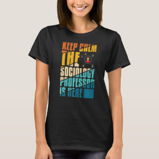 Sociology Professor Major Education Quotes Teacher T-Shirt