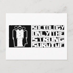 Sociology Survive Postcard