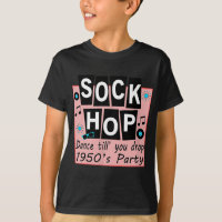 Sock Hop 1950s Dance Party Retro 50s Party