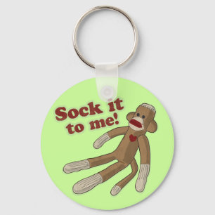 Sock It To Me! Keychain