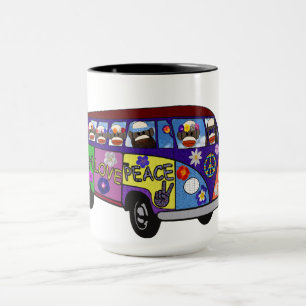 Sock Money Peace Bus Mug