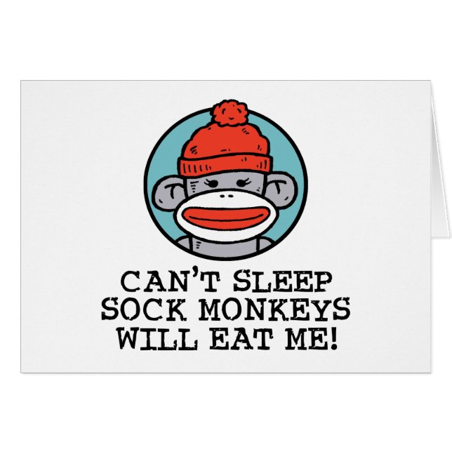 Sock Monkey (Front Horizontal)