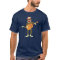 Sock Monkey Acoustic Guitar Dark T-Shirt