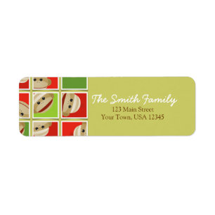 Sock Monkey Christmas Blocs Retour Adresse