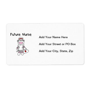 Sock  Monkey Future Nurse T-shirts and Gifts