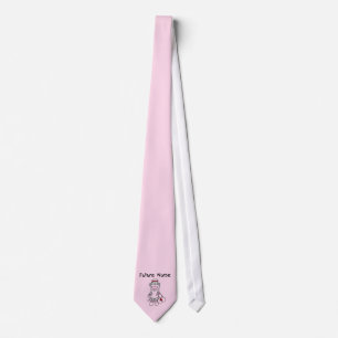 Sock  Monkey Future Nurse T-shirts and Gifts Tie
