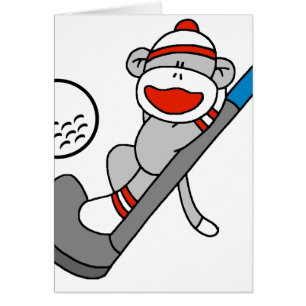 Sock Monkey  Golf