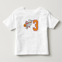 Sock Monkey Hoops 3rd Birthday