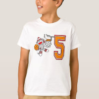 Sock Monkey Hoops 5th Birthday