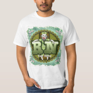 Sock monkey Irish nurse T-Shirt