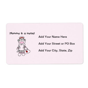 Sock Monkey Mommy Nurse T-shirts and Gifts
