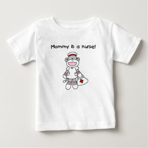 Sock Monkey Mommy Nurse T-shirts and Gifts