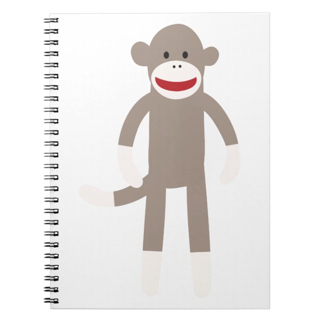Sock Monkey Notebook (Front)
