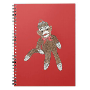 Sock Monkey Notebook