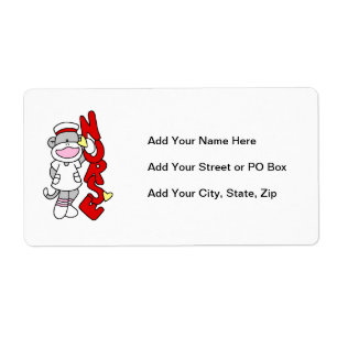 Sock Monkey Nurse T-shirts and Gifts