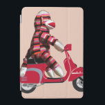 Sock Monkey on Red Moped iPad Mini Cover<br><div class="desc">Children's</div>