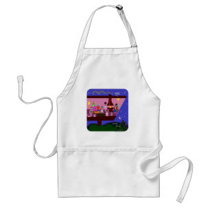 Sock Monkey Party Standard Apron