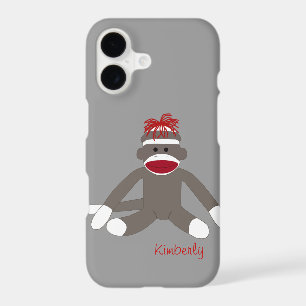 Sock Monkey Personalized iPhone 5