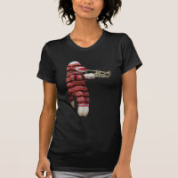 Sock Monkey Playing Trumpet 2