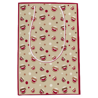 Sock Monkey Smile Medium Gift Bag