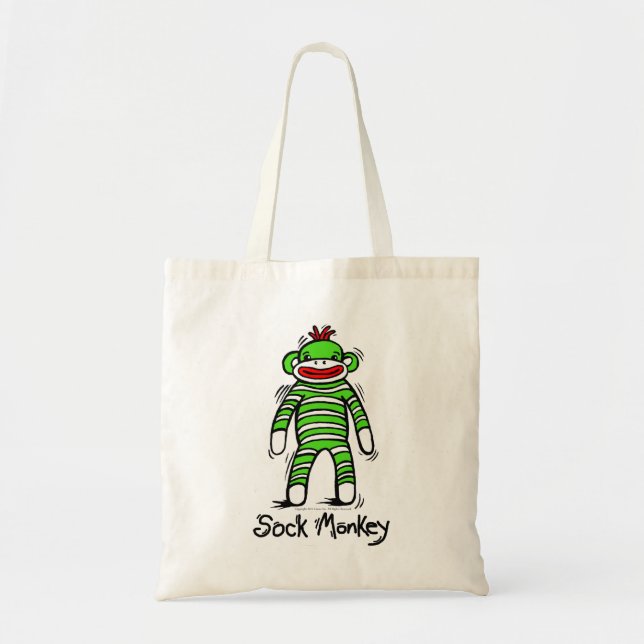 Sock Monkey Sock Monkey! Tote Bag (Front)