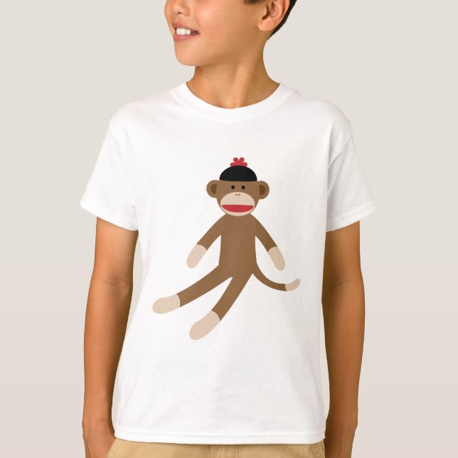 sock monkey T-Shirt (Front)