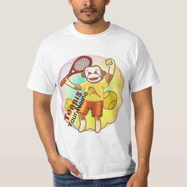 Sock Monkey Tennis t-shirt (Front)
