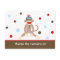 Sock Monkey Thank Your note Card  Postcards