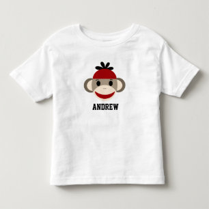 Sock Monkey Toddler Shirt