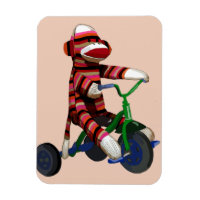 Sock Monkey Tricycle
