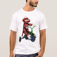 Sock Monkey Tricycle