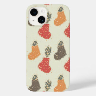 Sock pattern phone case