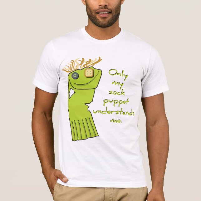 Sock Puppet T-Shirt (Front)