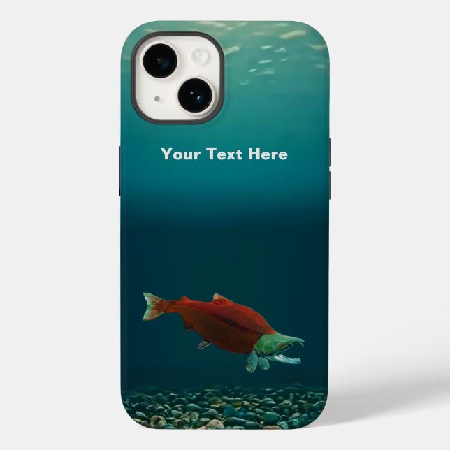 Sockeye Salmon Case-Mate iPhone Case (Back)