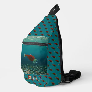 Sockeye Salmon Sling Bag