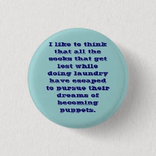 socks 1 inch round button