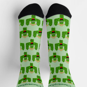 Socks Cactus Design