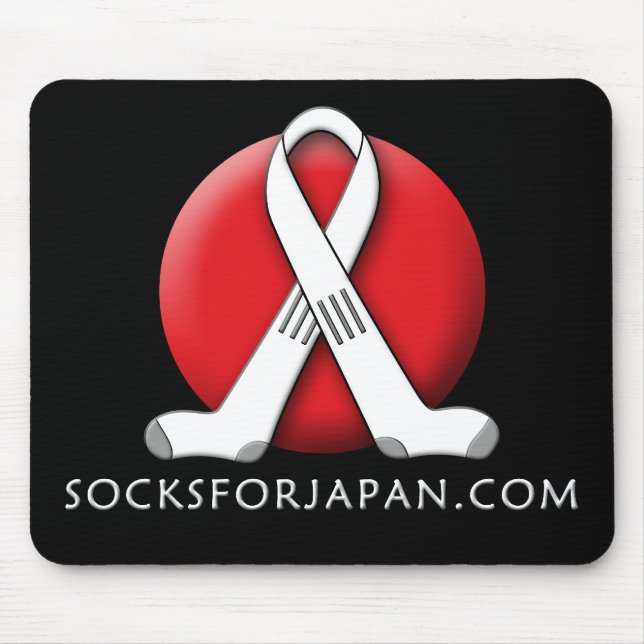 Socks for Japan Mousepad (Front)