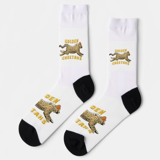Socks - Golden Cheetah (Left)