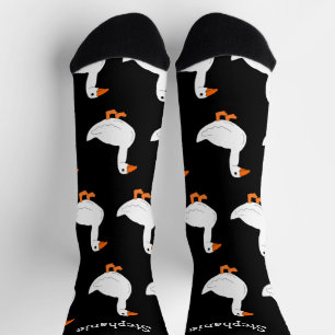 Socks Goose Design