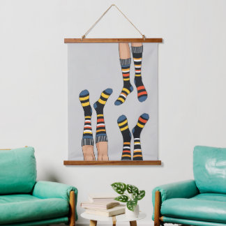 Socks Hanging Tapestry