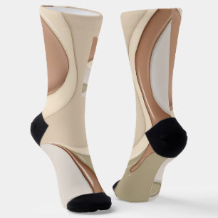 Socks in stylish abstract graphic