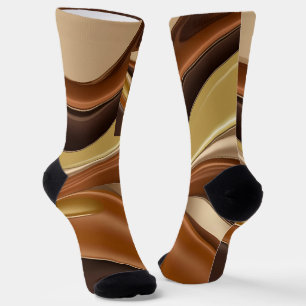 Socks in stylish abstract graphic